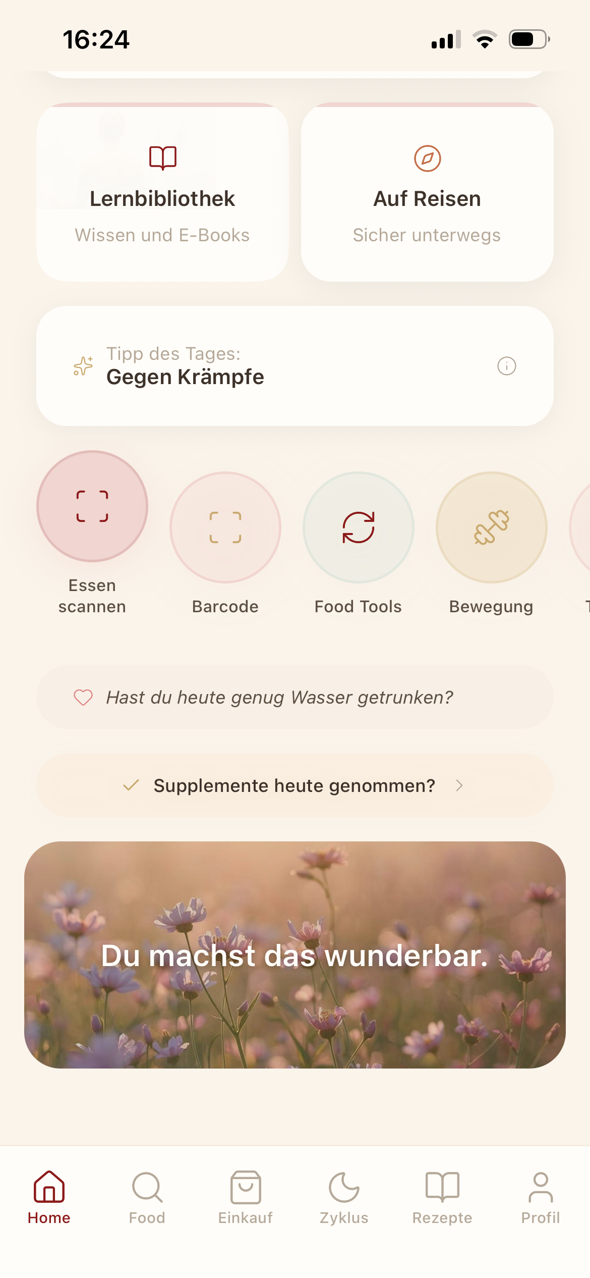Tagesübersicht