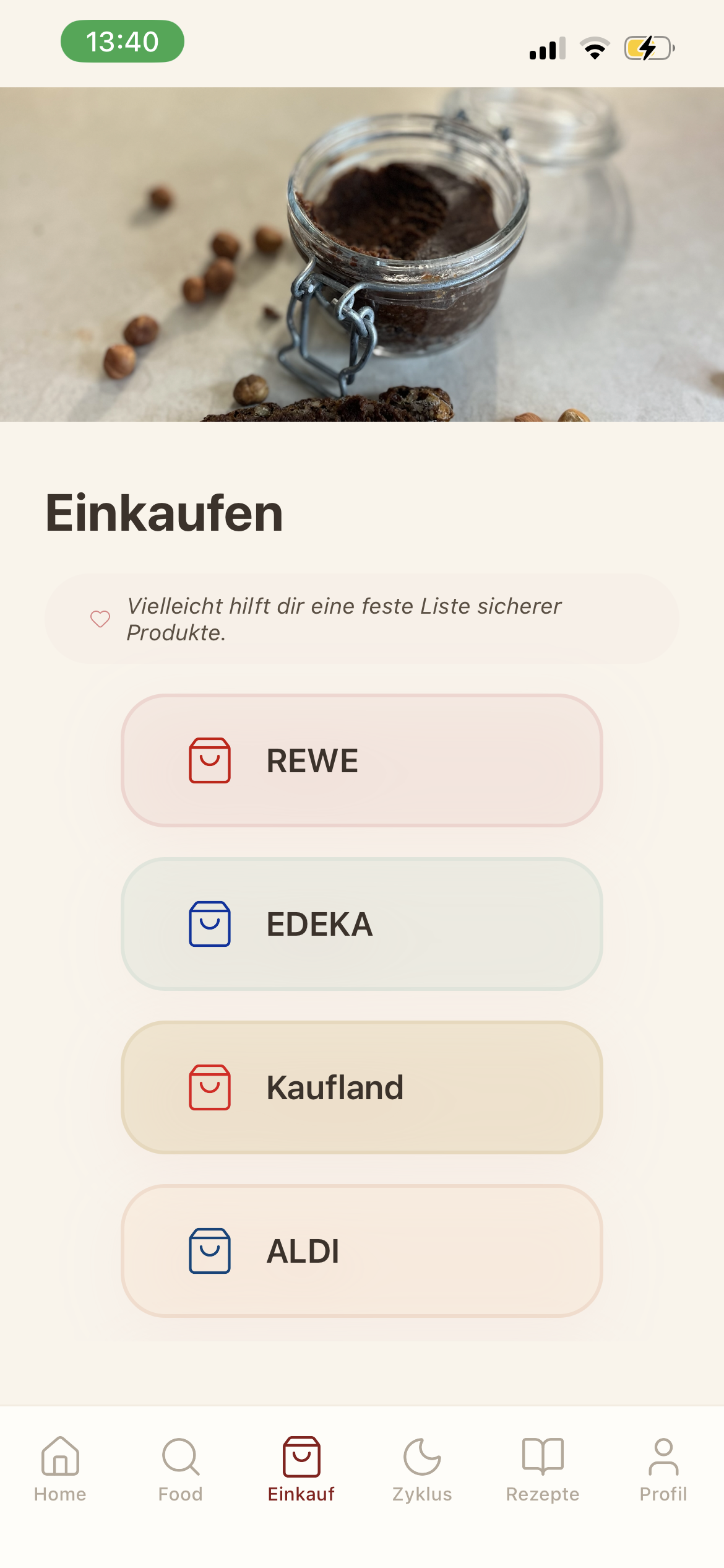 Einkaufsliste