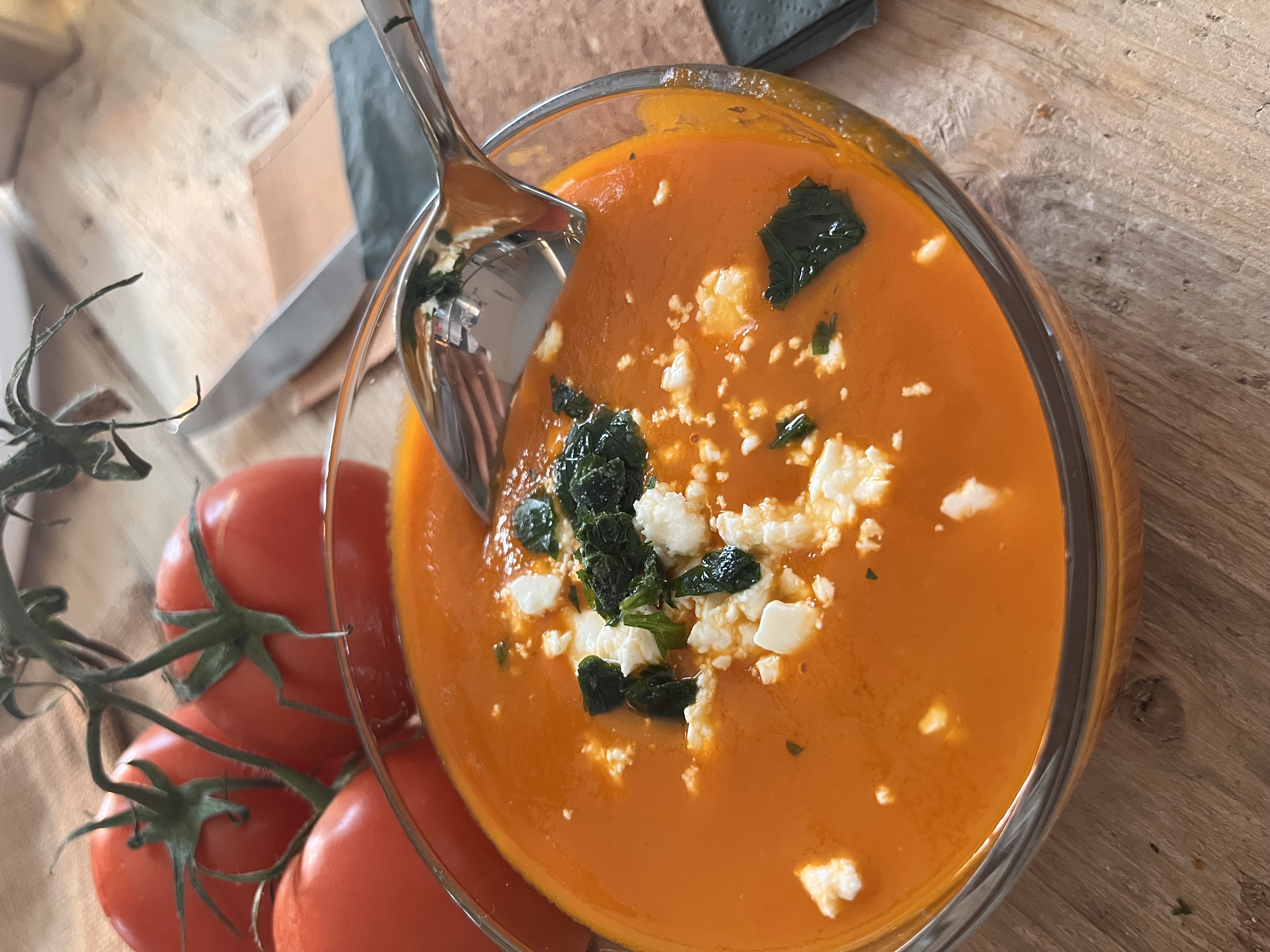 Kürbissuppe